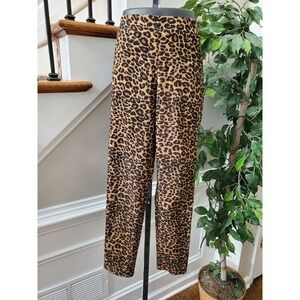 Time & Tru Women's Multicolor Rayon High Rise Skinny Legs Casual Pants Size 10